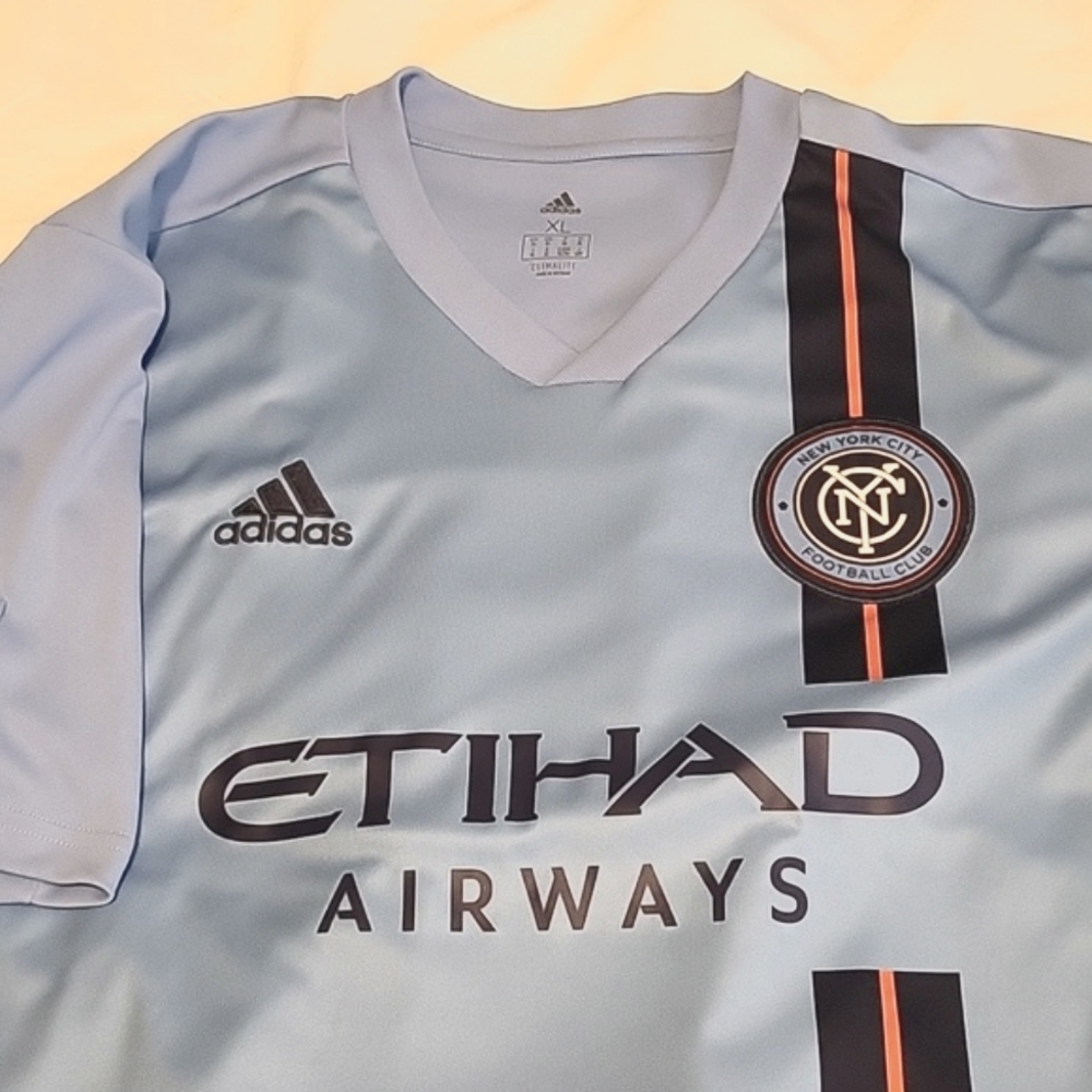 Vintage MLS NYCFC Men's Soccer Jersey